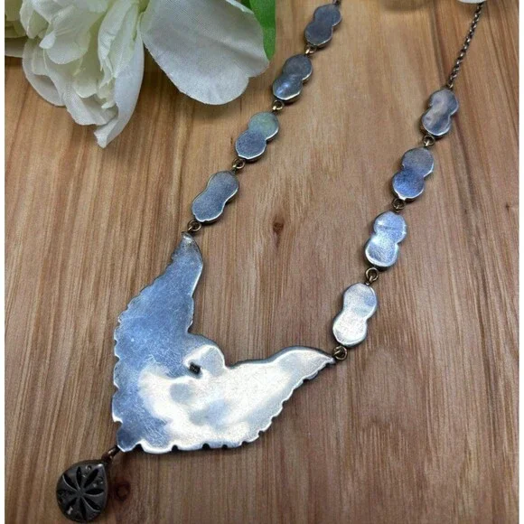 925 Sterling Silver Turkish Vintage Necklace for Women,NEW,Antique,HandmadeGift - Picture 3 of 6